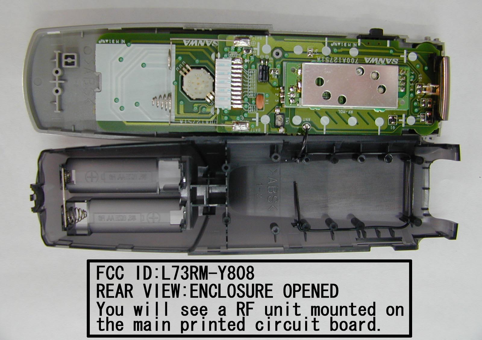 FCC ID L73RM-Y808